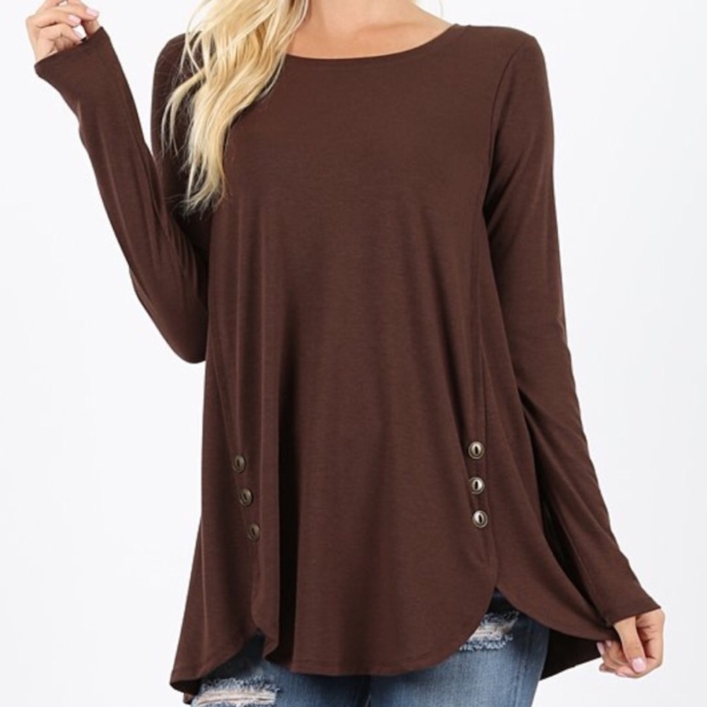Chocolate Long Sleeve 🤎